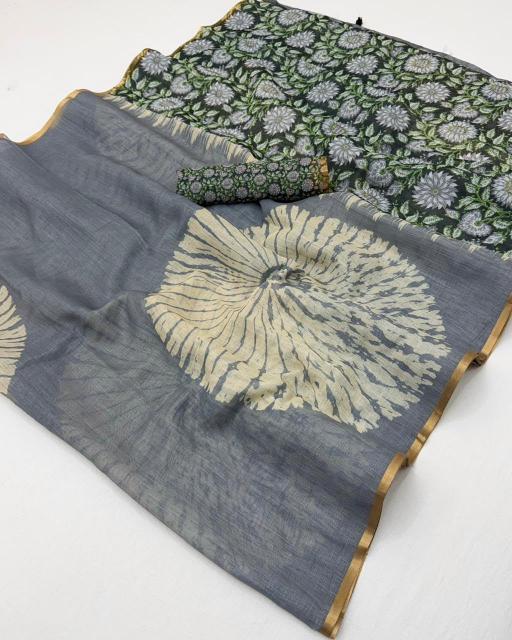 Svara lisha linen-3 famous saree market in surat